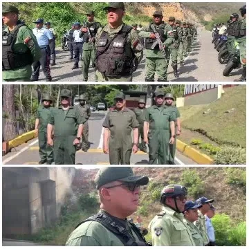 Scenes of Military Personnel in Formation