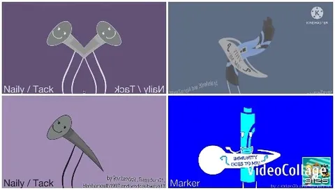 Animated Objects with Faces and Text