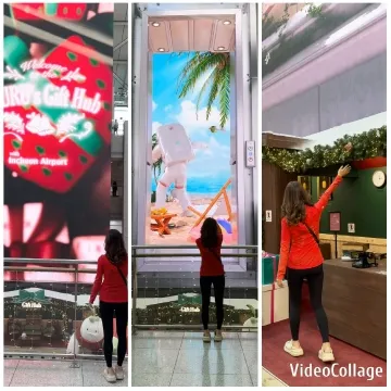 Colorful Displays and Festive Decorations