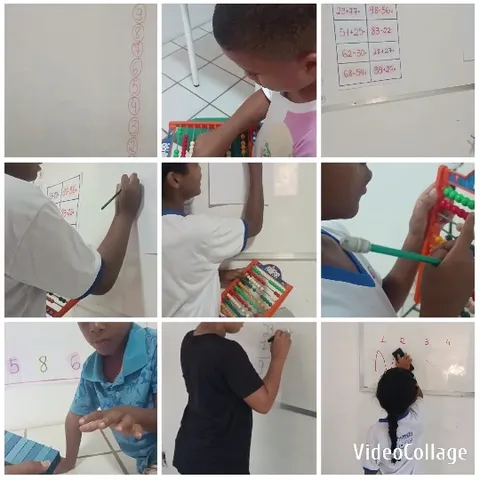 Children Engaged in Classroom Activities