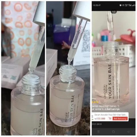 Bottles of YOUR SKIN BAE