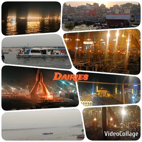 Scenic Night Views and Festive Crowd