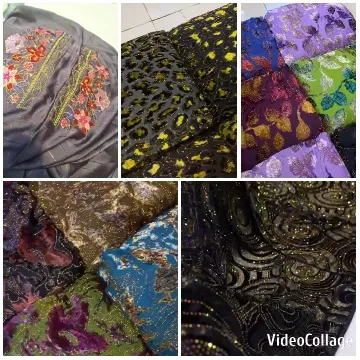 Colorful Fabrics With Intricate Patterns