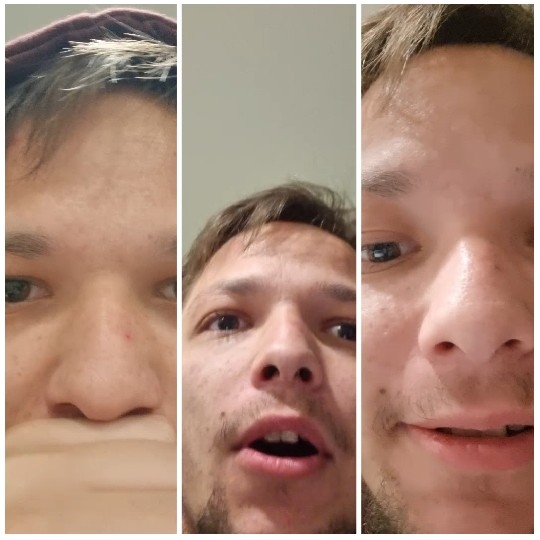 Close-Up Expressions of One Person
