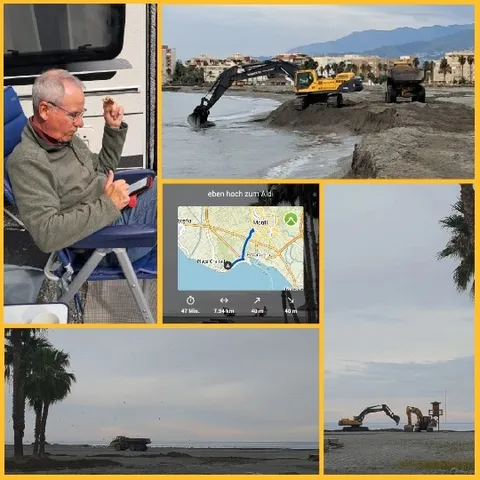 Scenes of Relaxation and Construction Work