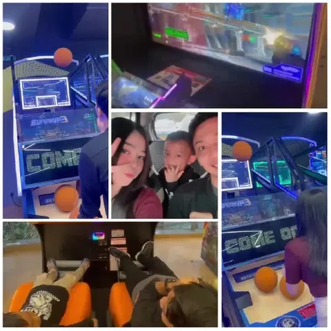 Fun Times at the Indoor Arcade