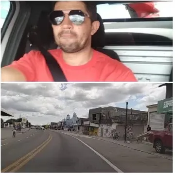Driving Scene with Sunglasses
