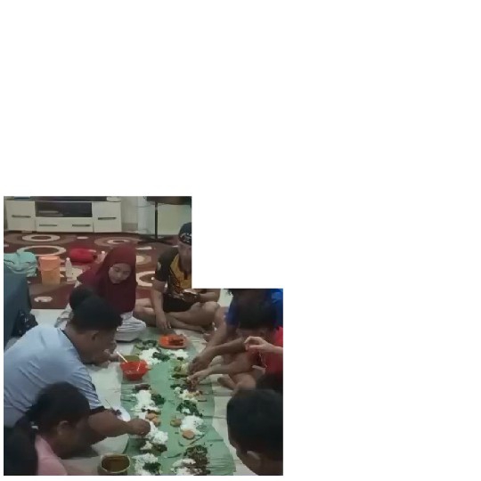 Communal Meal with Family and Friends