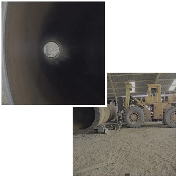 Industrial Pipe and Construction Site