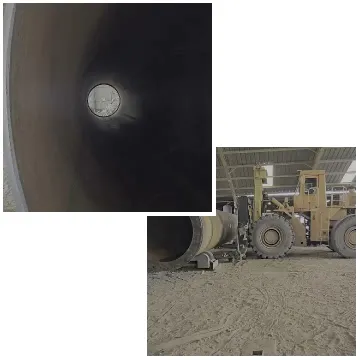 Industrial Pipe and Construction Site