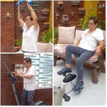 Older Individual Engaged in Fitness