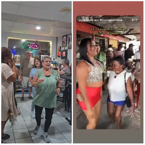 Dancing at Bar and Outdoor Smiles