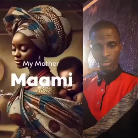 Mother and Child in Headscarf