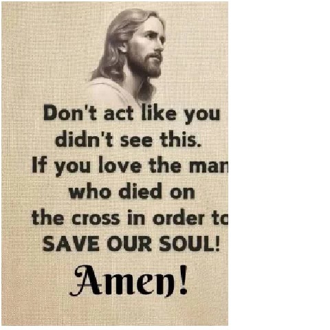 Depiction of Jesus with Text