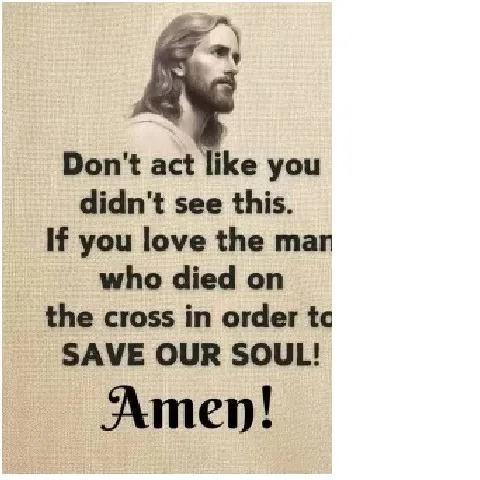Depiction of Jesus with Text