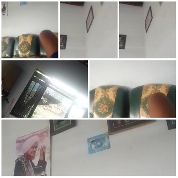 Cozy Room with Framed Photos