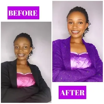 Outfit Transformation Before and After