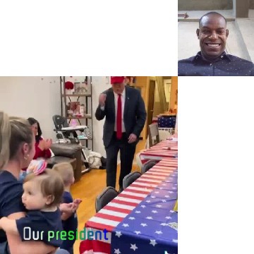 Celebration With American Decorations
