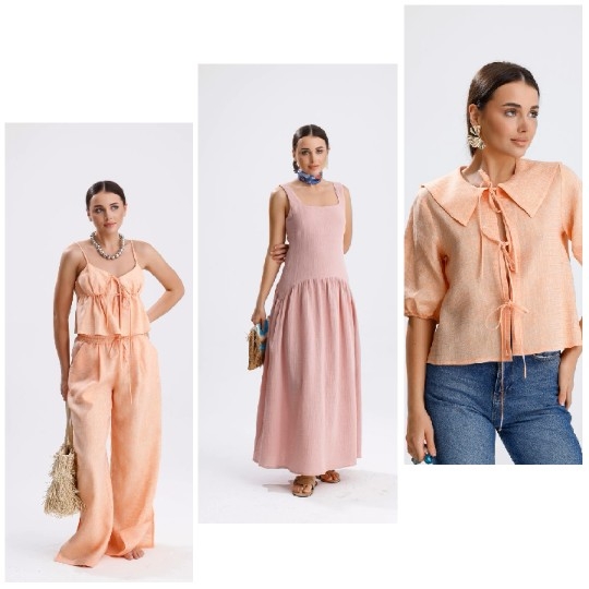 Three Women in Fashion Outfits