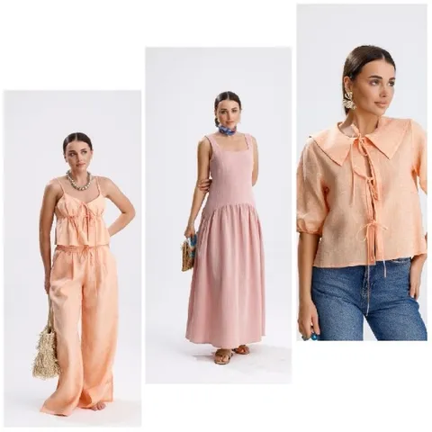 Three Women in Fashion Outfits