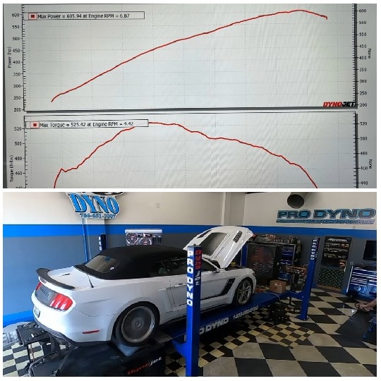 Horsepower and Torque Graphs with Car