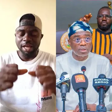 Person in Motion and Speaking