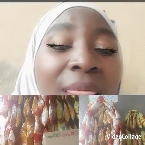 Close-Up of Headscarf and Snacks