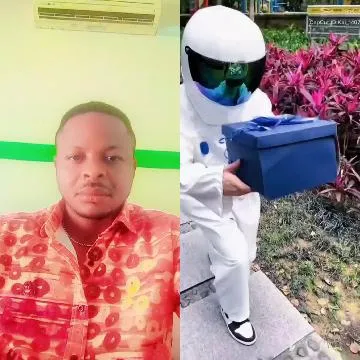 Colorful Shirt and Astronaut Costume