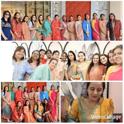 Smiling People in Traditional Clothing