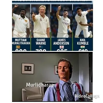Cricketers and Office Man Murlidharan