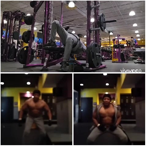 Weight Lifting in Gym Panels