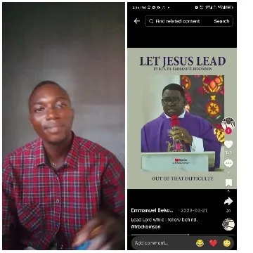 Religious Speaker and Casual Person
