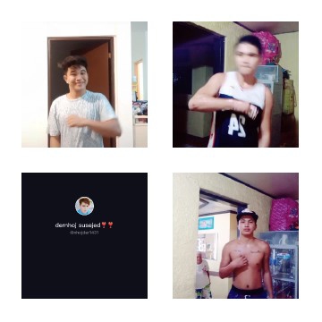 Indoors Poses of Three Individuals