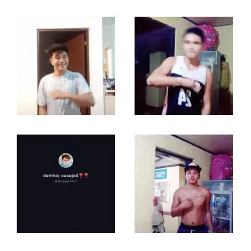 Indoors Poses of Three Individuals