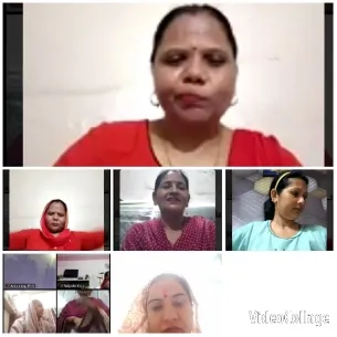 Video Call Participants in Grid