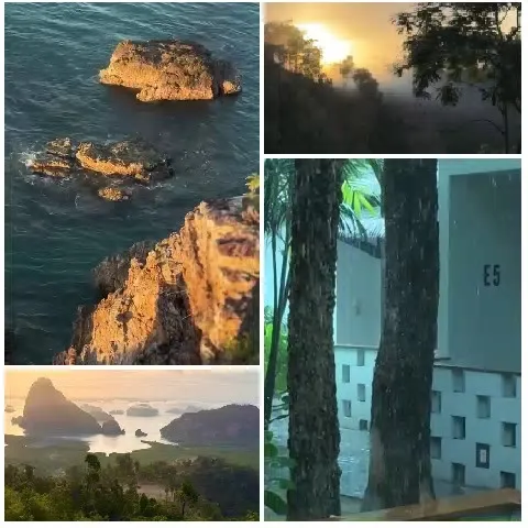 Four Scenic Views of Nature