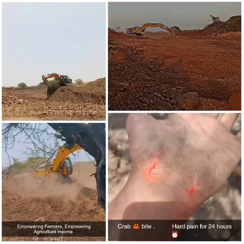 Excavator Operations and Minor Injury