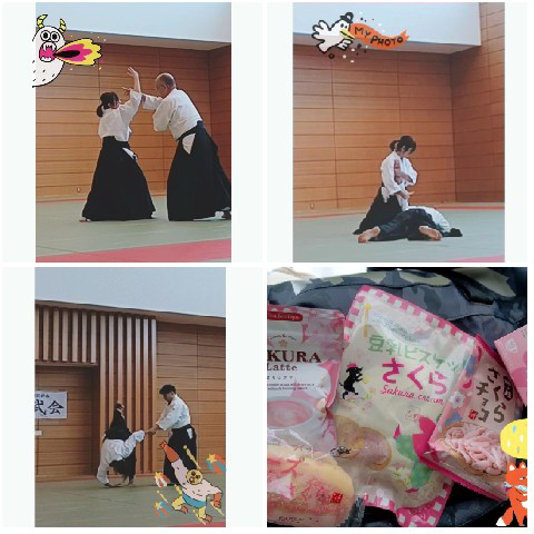 Martial Arts Practice in Dojo