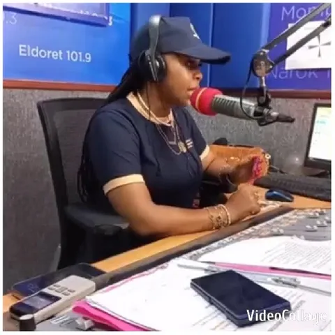 Radio Host in Studio Environment