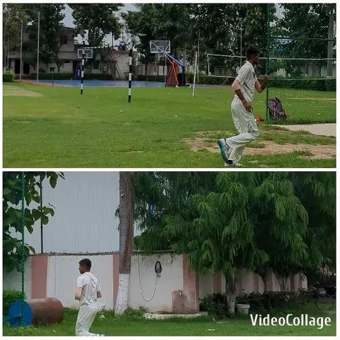 Jogging in Peaceful Outdoor Setting