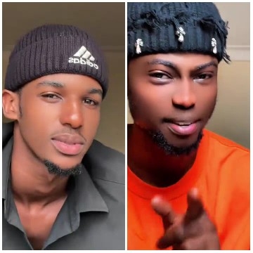 Two Friends with Beanies