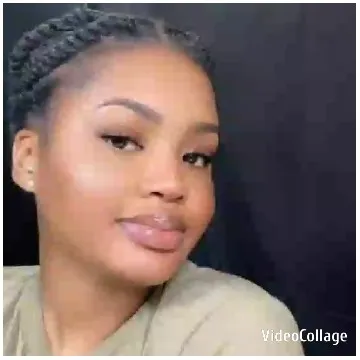Person with Braided Hair Posing