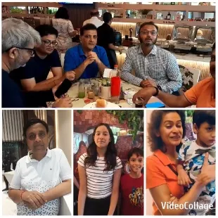 Group Dining with Friends and Family