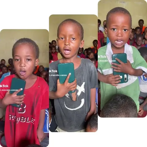 Children Engaged with Smartphones Indoors