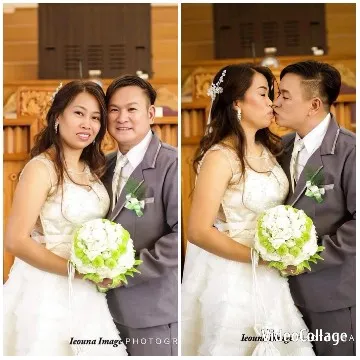 Wedding Couple in Formal Attire