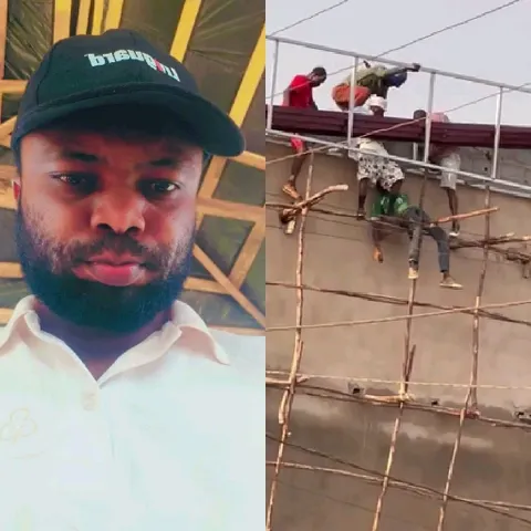 Construction Work on Rooftop