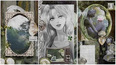 Scenic Outdoor, Woman's Illustration, Sculpture