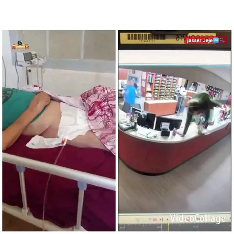 Hospital Bed and CCTV Robbery Split