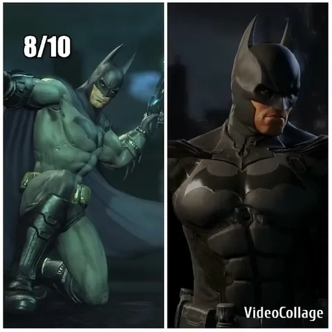 Batman Featured in Dynamic and Static Poses