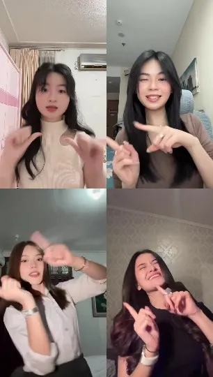 Indoor Dance Expressions of Four